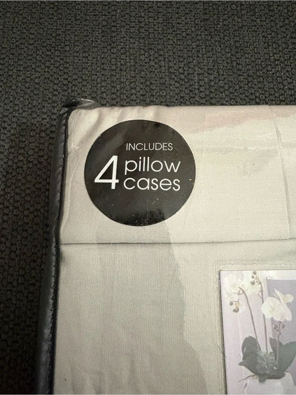 Wendy Bellissimo Queen Sheet Set - Light Gray